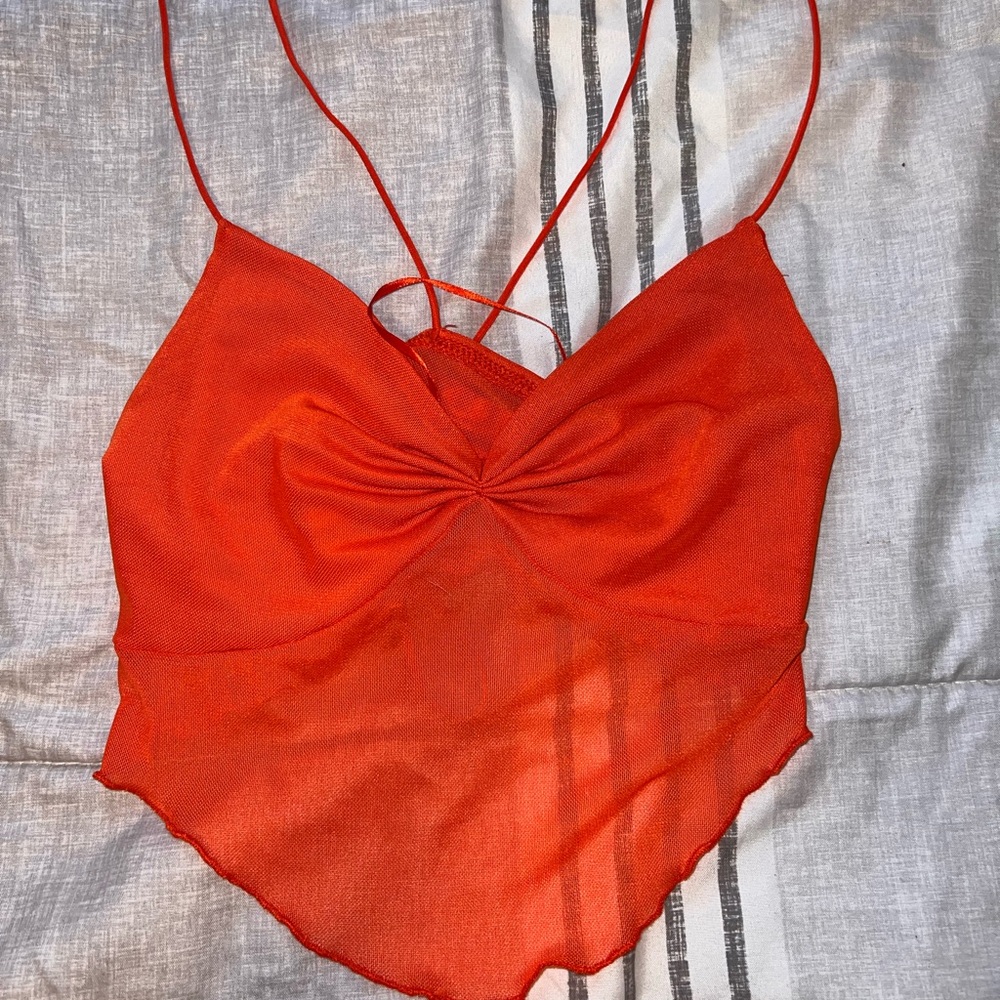 Garage crop top